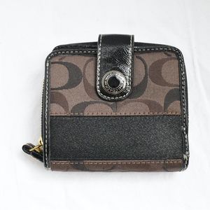 Coach Small Chocolate Wallet